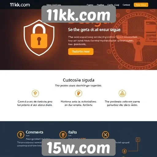 Recursos de segurança do site 11kk.com